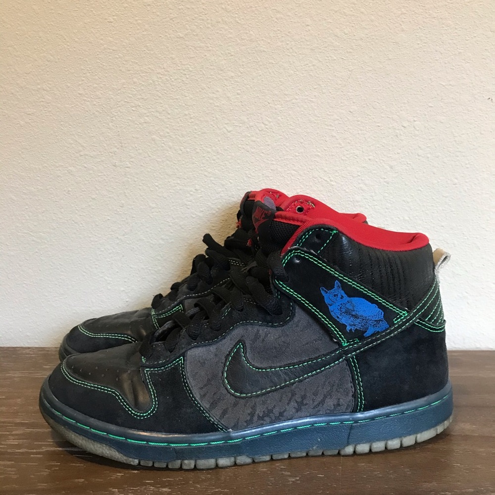 Nike SB Dunk High Twin Peaks - Owl